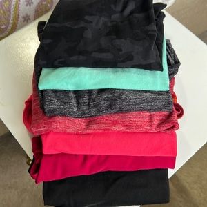Lululemon Cool Racerbacks lot of seven size 4